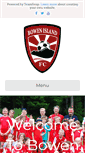 Mobile Screenshot of bowenfc.com